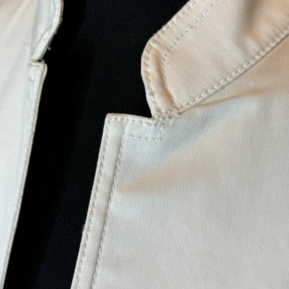 Liz Claiborne Carefree White Jacket, Size L NWT - Picture 3 of 6